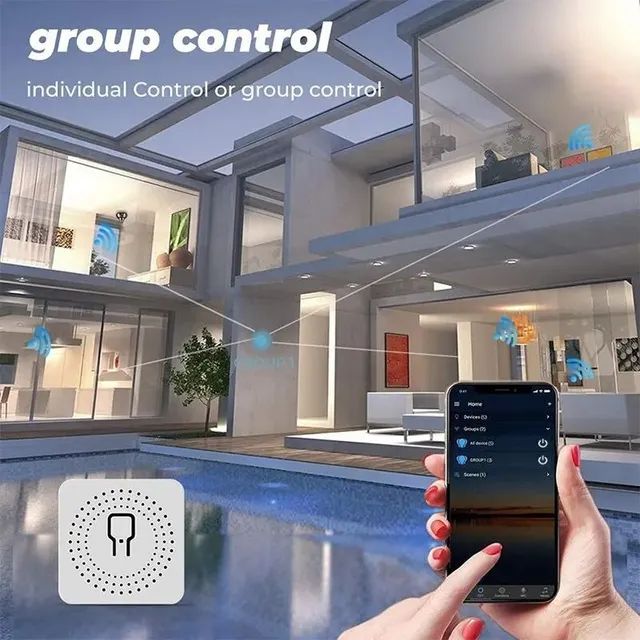Lâmpada Tomada Wifi Tuya, Compatível com Alexa, Controle a distância  - Foto 5