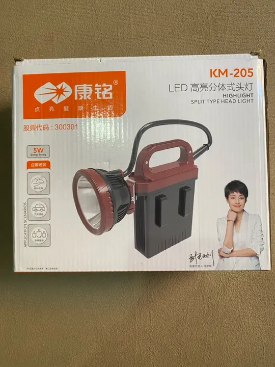 Lanterna super potente LED Recarregável 5W - Iluminação Potente