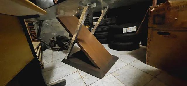 Mesa de Vidro com Base  - Foto 3