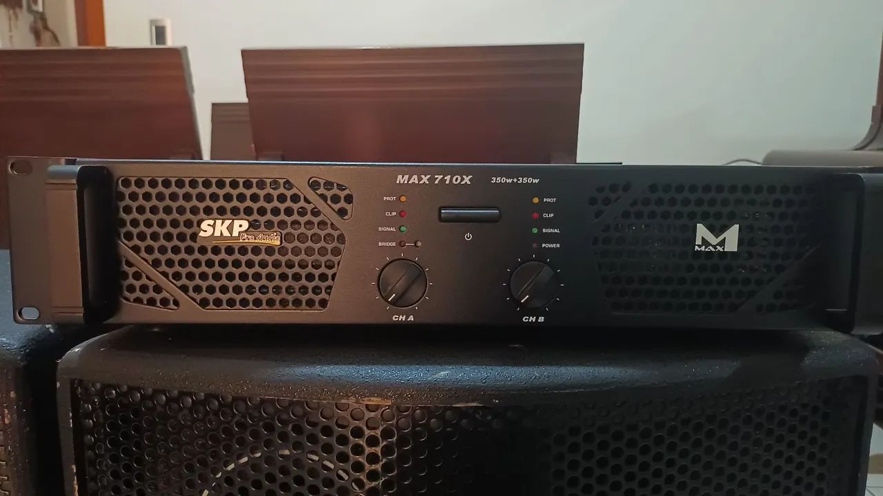 Caixas Passivas 15" + Potencia 700 watts - Foto 5