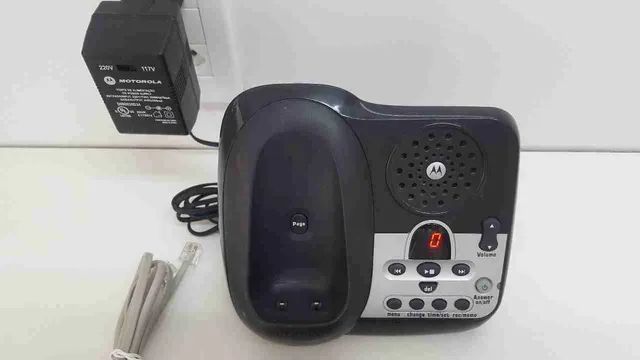 Motorola - telefone sem fio c/ secretária. - Foto 3