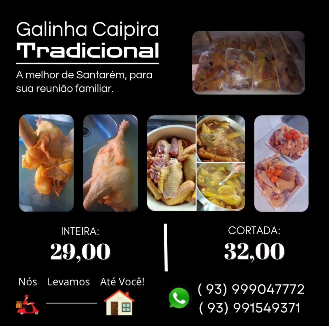 Galinha Caipira DELICIOSA 