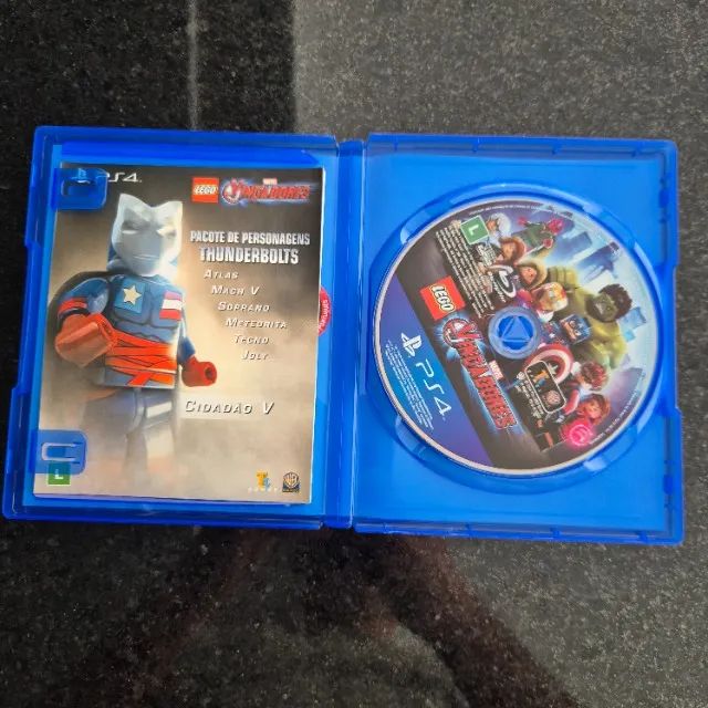 Jogo Game Lego Marvel Vingadores PS4 - Mídia Física - Foto 2