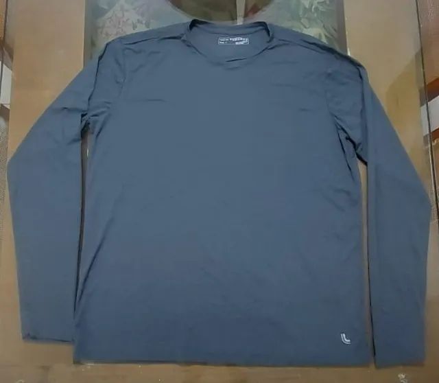 Camiseta Manga Longa C/ Repelente Proteção Uv+50 Lupo 77031 Tam G Grafite [NOVA]  - Foto 2
