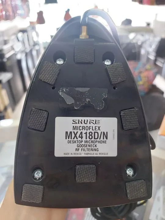Microfone de mesa Shure Microflex MX418D/N - Foto 6