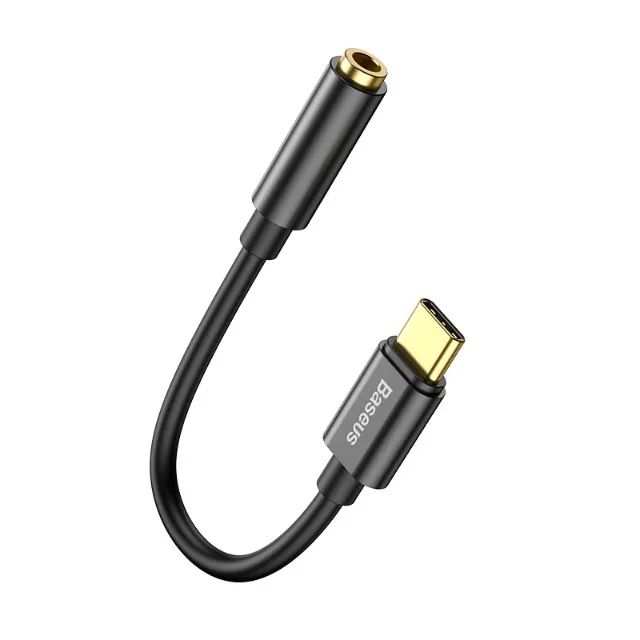 Cabo Adaptador de Áudio USB-C para Fone de Ouvido AUX 3,5mm - Foto 2