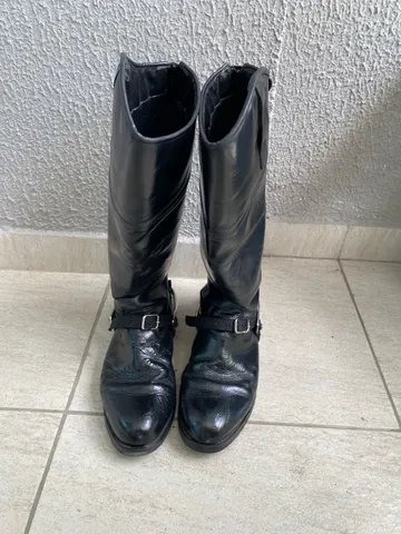 Bota cavalaria hot sale militar