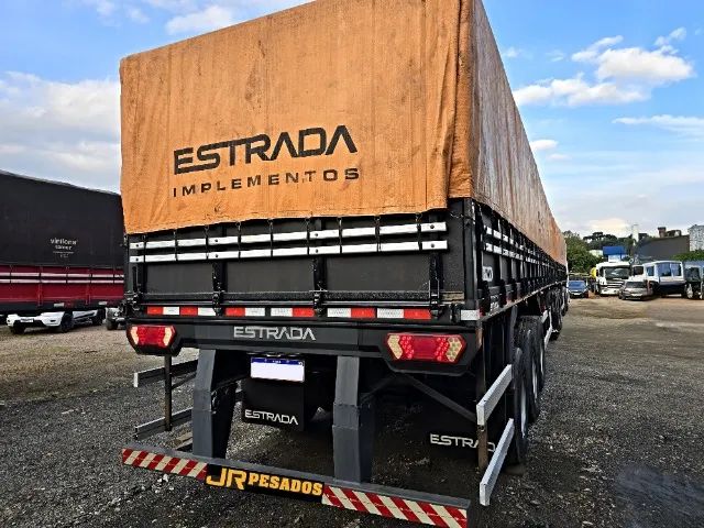 carreta bitrenzao graneleira estrada 2022 seminovo sem pneus - Foto 6