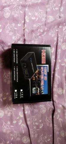 Splitter 1x2 Distribuidor De Sinal Hdmi 3d