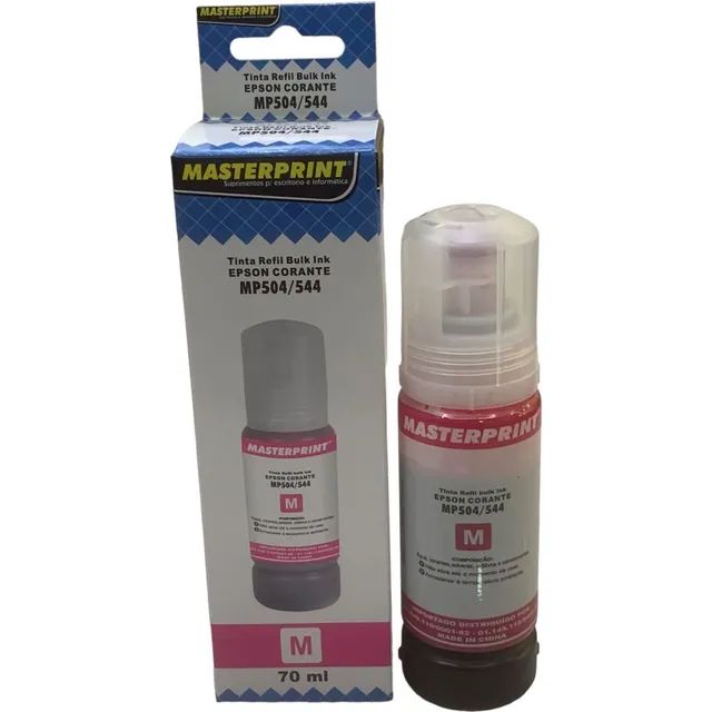 Tinta Kit 4 Cores Corante Masterprint Compatível para Ep 664 T664 L220 L365 L375 L395 L475 - Foto 5
