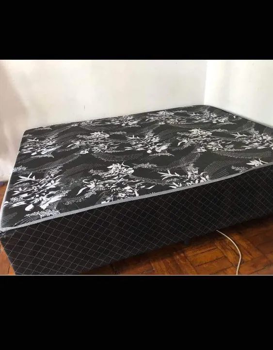 CAMA CASAL COM COLCHÃO FRETE GRÁTIS