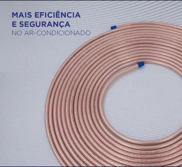 Cano de cobre flexível para Ar Condicionado - Eluma  - Foto 4