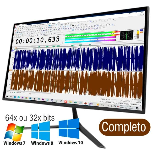 Sound Forge Pro 10 Editor De Áudio Completo - Foto 3
