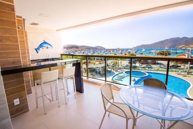 Condomínio Praia dos Anjos Residence Club - Apto 2 ou 3 quartos em Arraial do Cabo - Foto 5