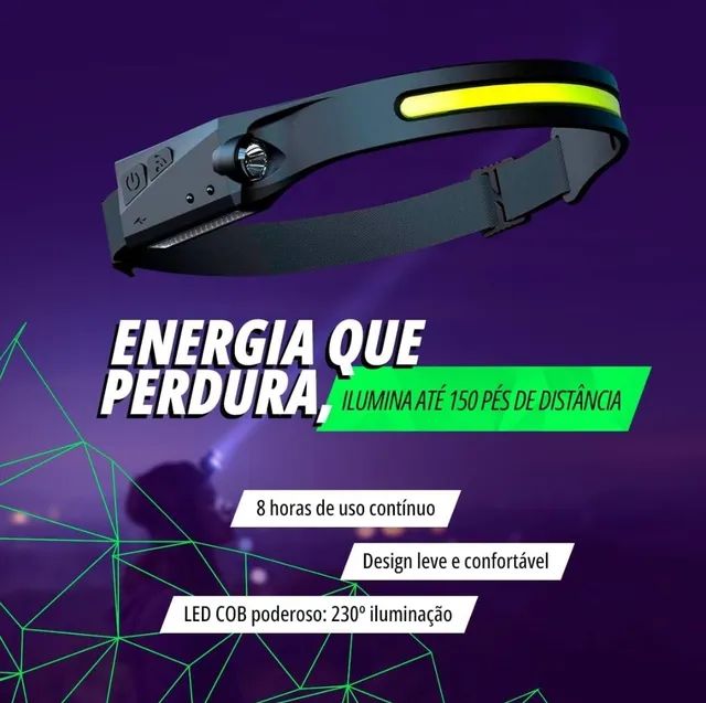 LANTERNA LED DE CABEÇA  - Foto 5