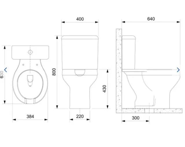 Vaso Sanitário Acesso com Caixa Acoplada e Assento com Abertura Incepa - Foto 5