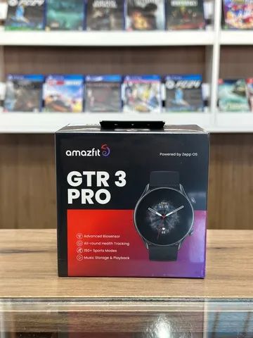 Smartwatch GTR 3 PRO Amazfit Novo Loja Fisica 12x Sem Juros