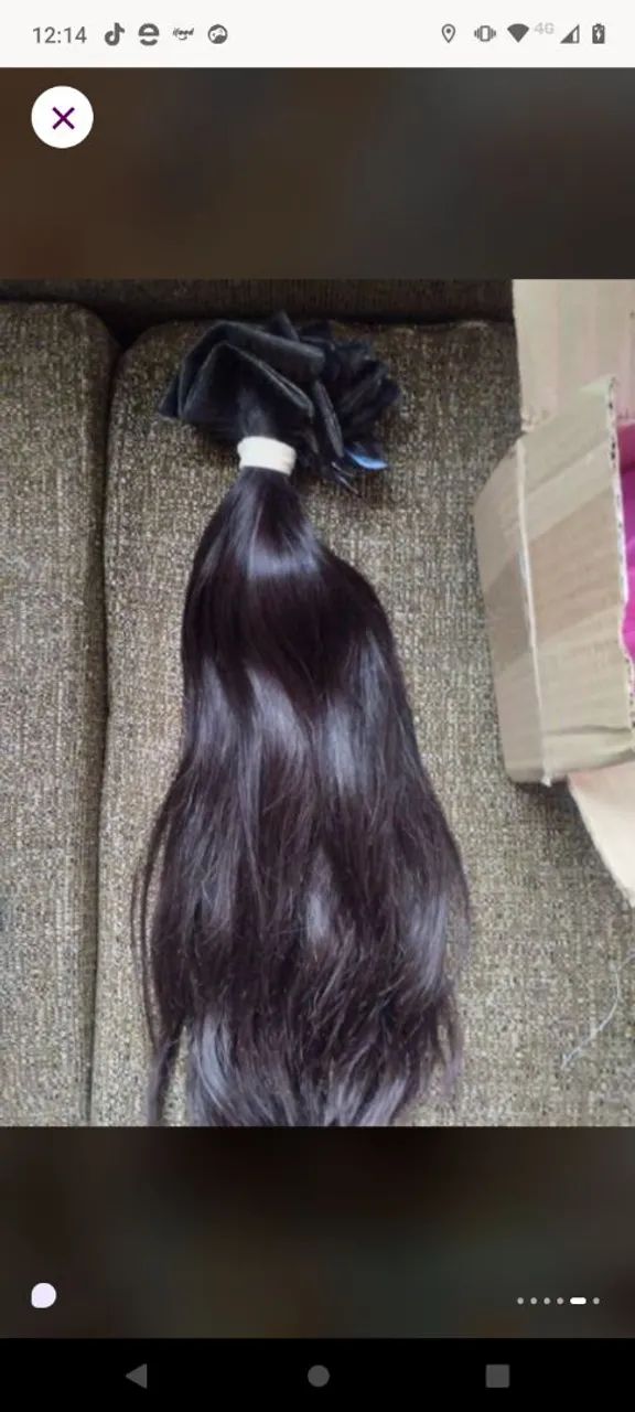 Cabelo humano brasileiro do sul  - Foto 3