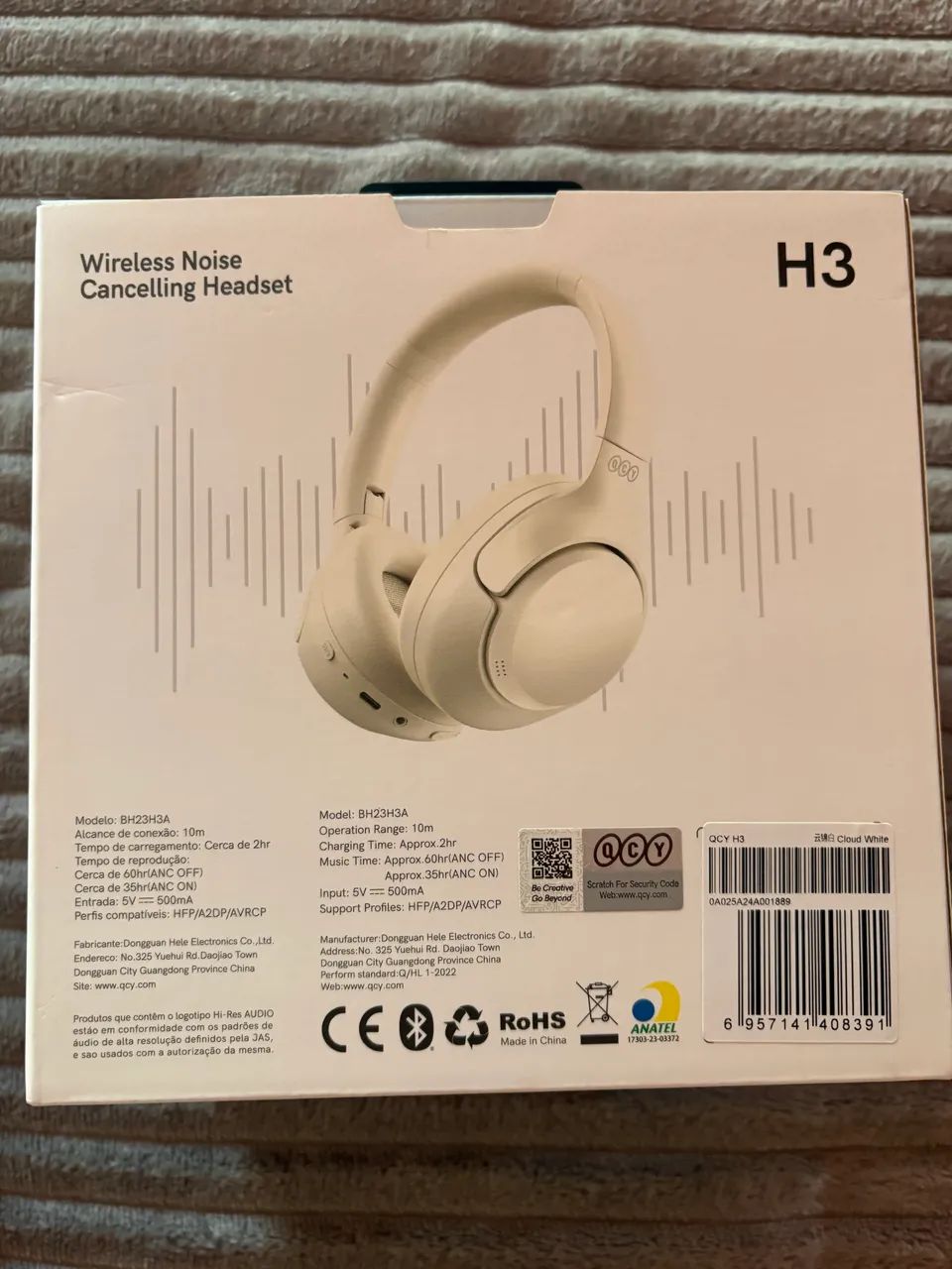 Fone de ouvido Headset QCY H3 - Foto 4