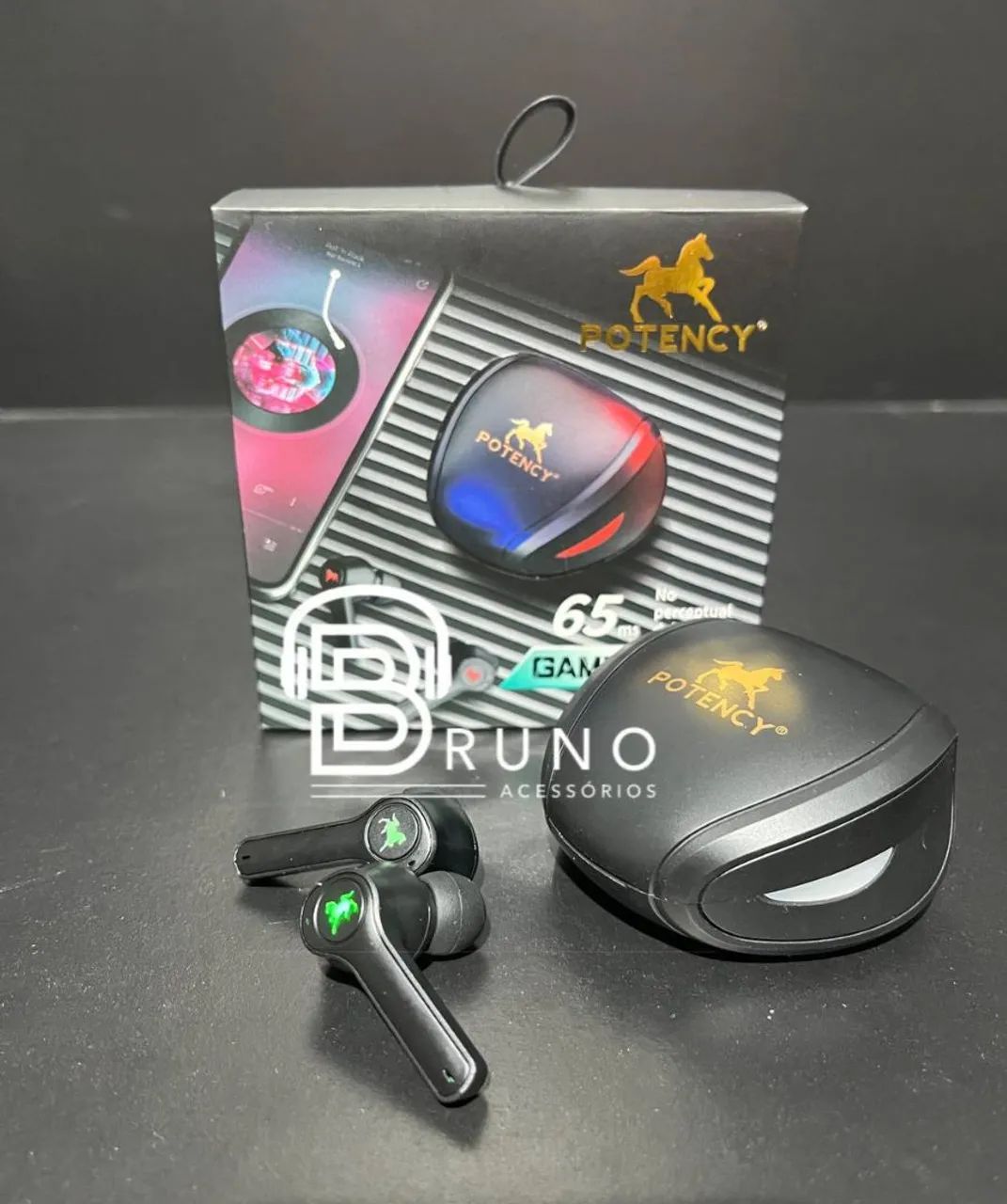 Fone De Ouvido Game Pro Bluetooth<br> - Foto 3