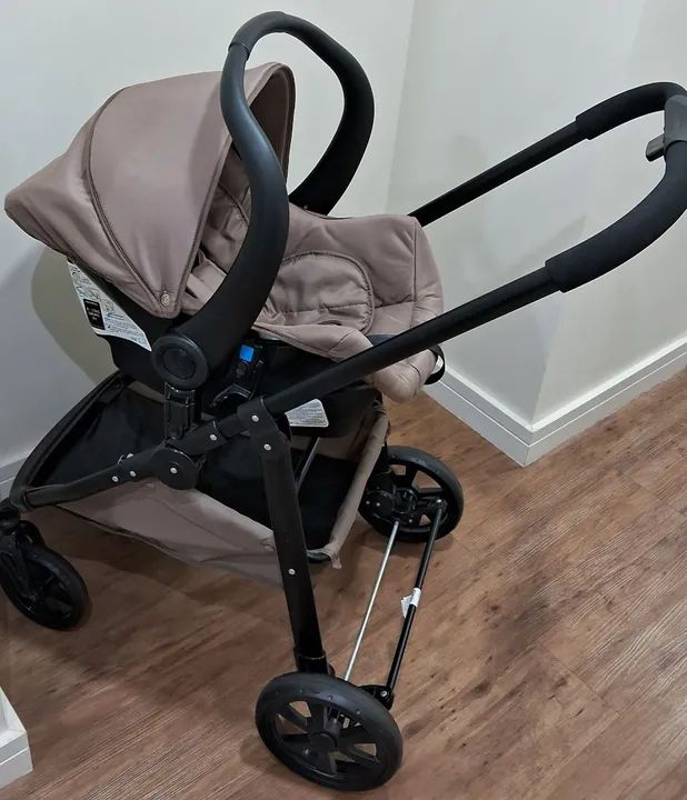 Carrinho com bebê conforto Galzerano  - Foto 4