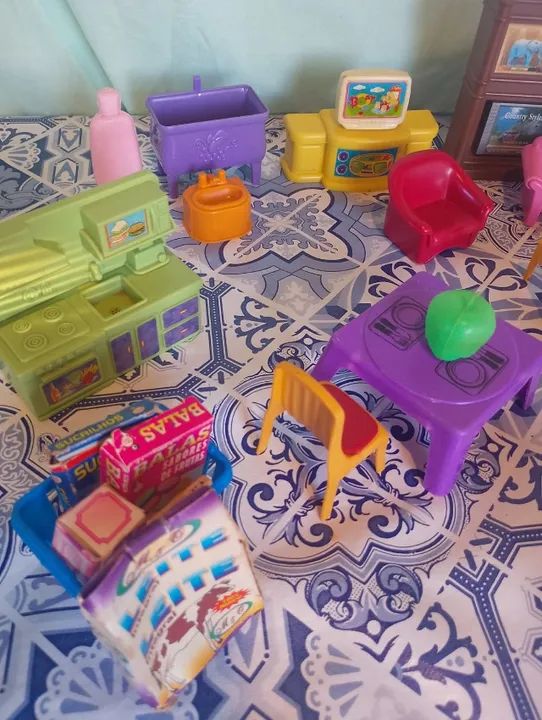 Moveis De Casinha Para Bonecas Usado - Foto 5