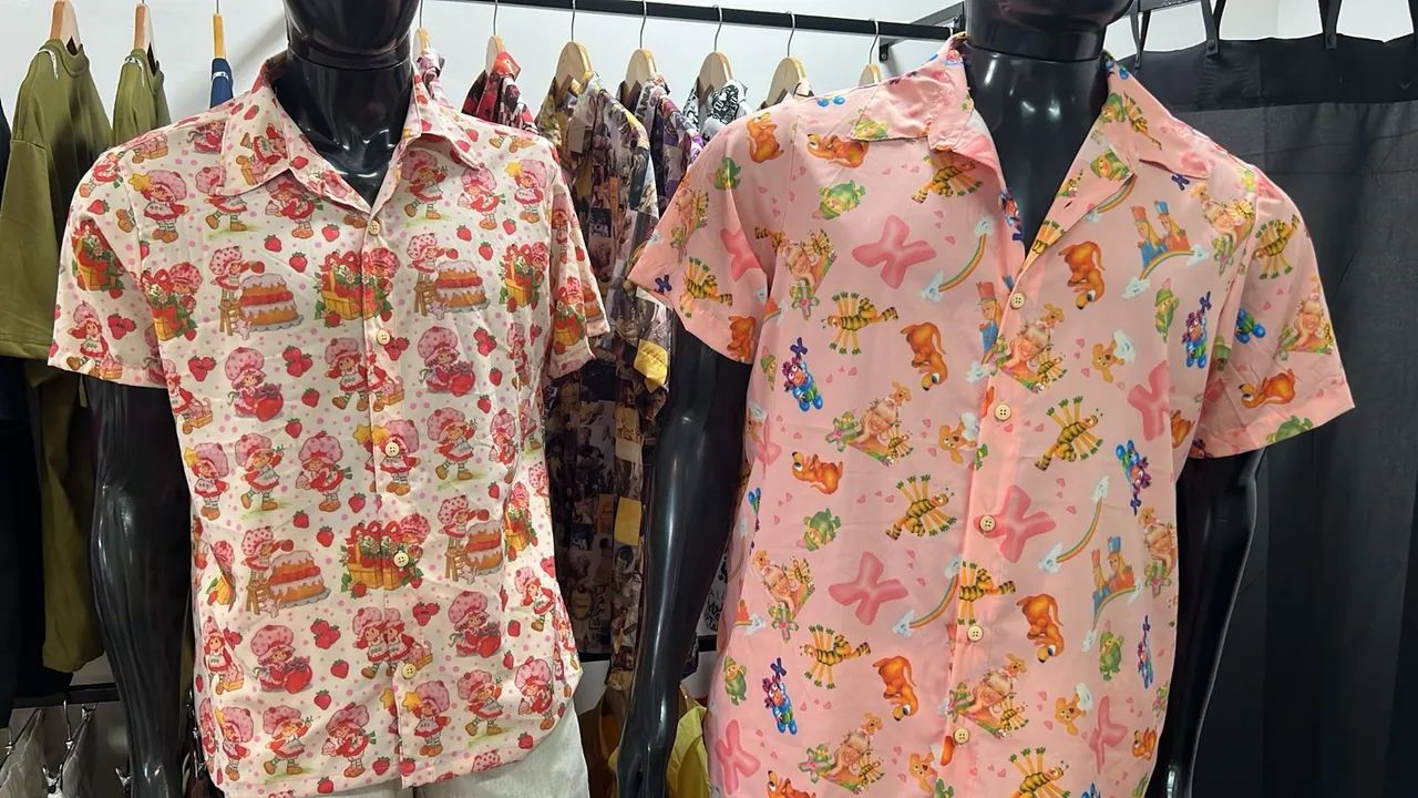 Camisas da xuxa e moranguinho vintage 