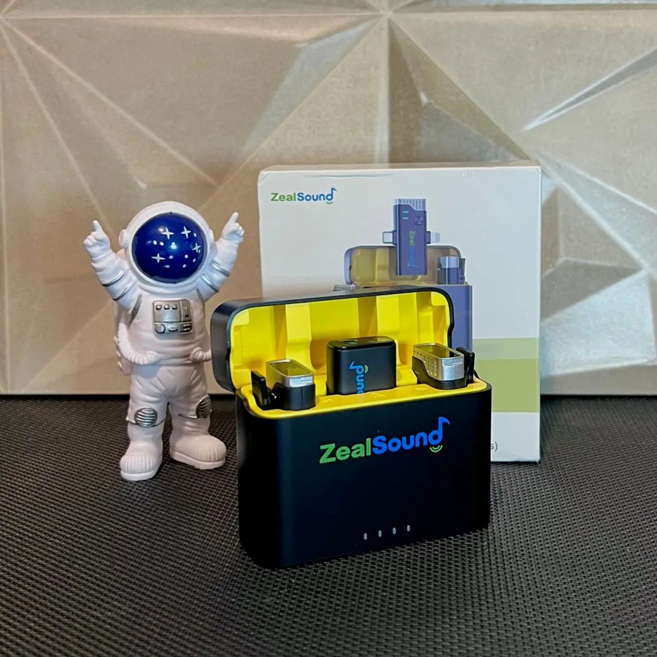 Microfone de Lapela Zealsound - Sem Fio