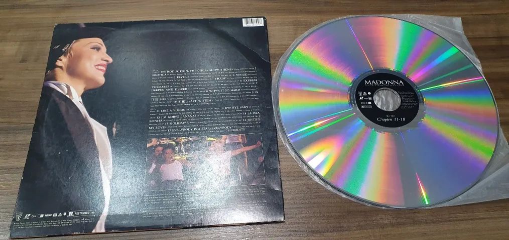 LD Laser Disc - Madonna The Girlie Show - Foto 2