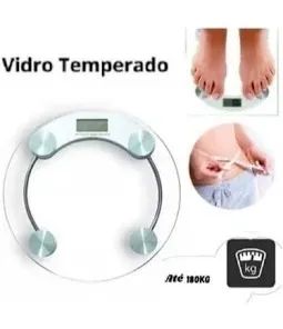 Balança Digital Corporal Até 180 kilos Vidro temperado B-MAX BM-A12 - Loja Coimbra Entrega - Foto 4