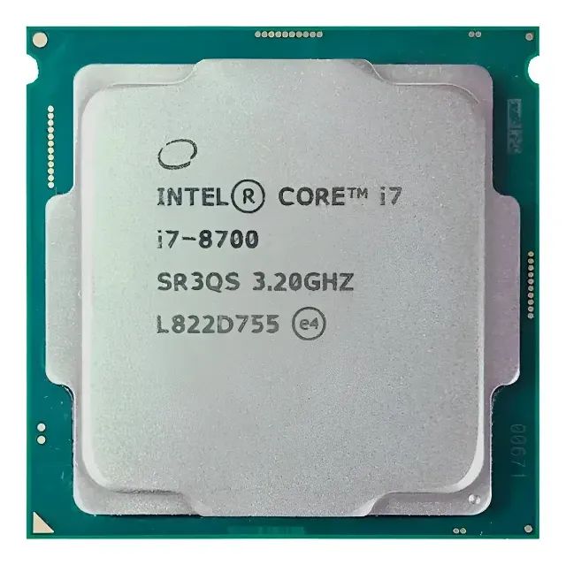 Processador 1151 Core I7 8700 3,2ghz/12mb S/ Cooler (Usado)