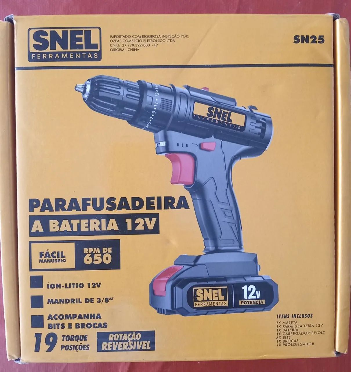 Furadeira e Parafusadeira nova 