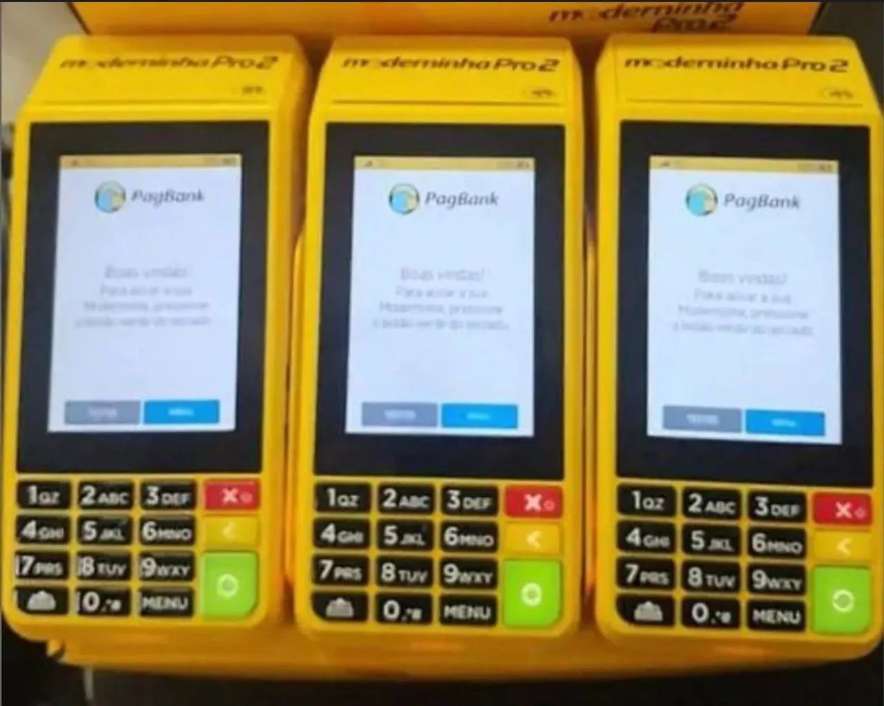 máquina de cartão moderninha pro 2 
