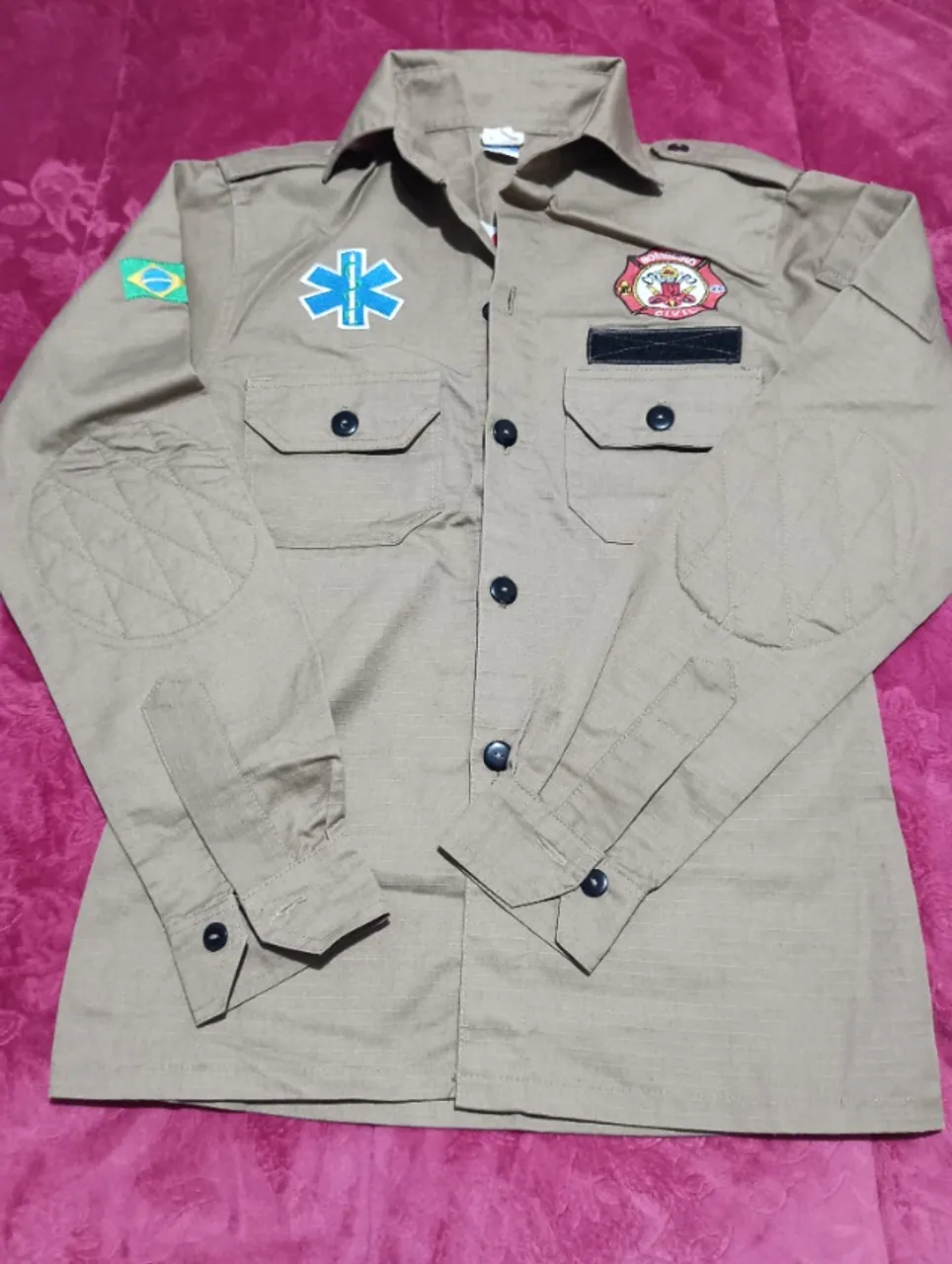 Uniforme bombeiro civil