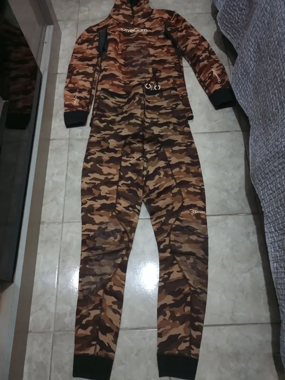 Roupa de mergulho, pesca sub, equipamento de mergulho, neoprene 