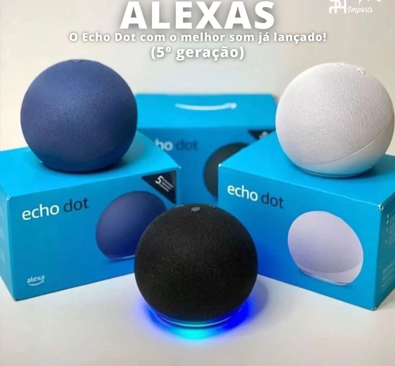 Echo Dot (5ª Geração) - Alexa - Foto 4