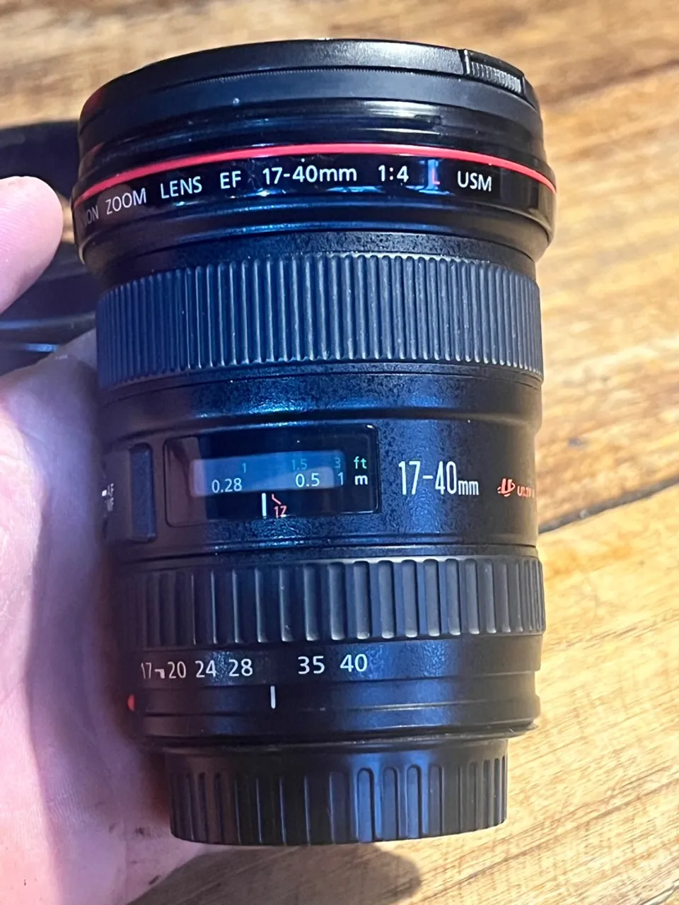 Lente 17-40 Canon ultrassonic