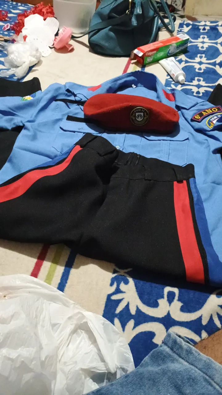 Uniforme escola militar 