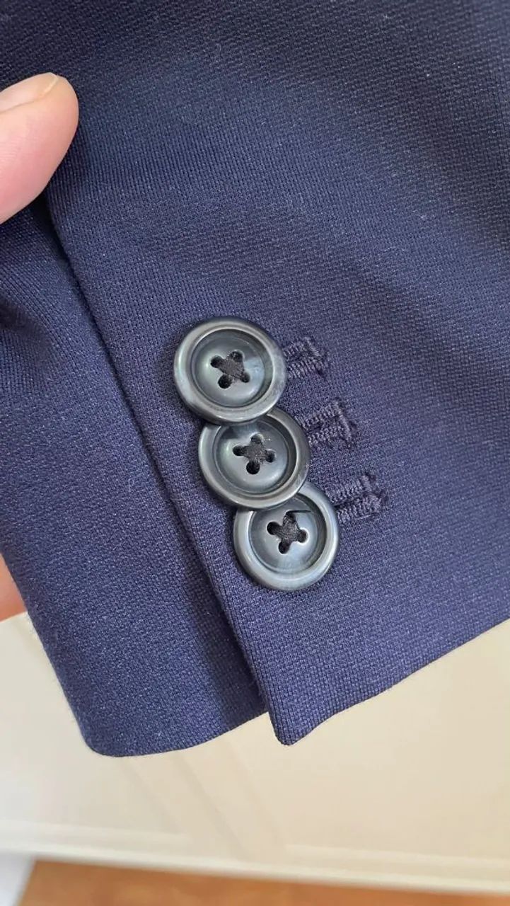 Blazer Azul Marca GAP Tamanho P - Foto 5
