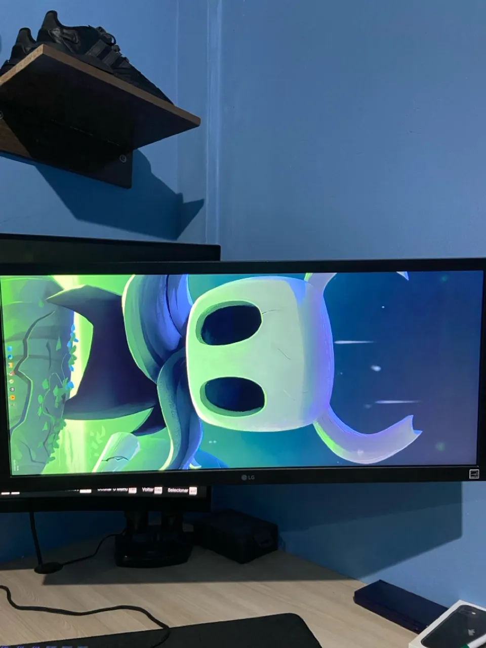 Monitor LG ultrawide 26 polegadas 75 hz 2 meses de uso