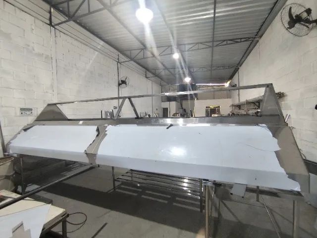 Coifa Sob Medida em Aço Inox - Ideal para Cozinhas