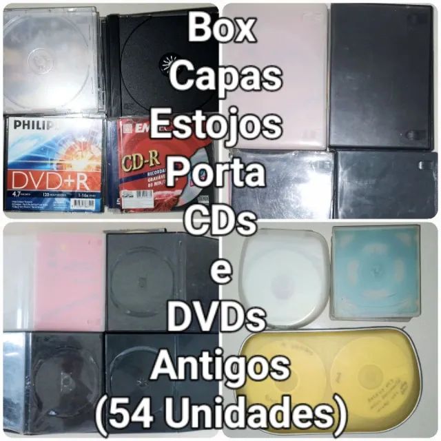 Capas e Estojos para CDs e DVDs Antigos