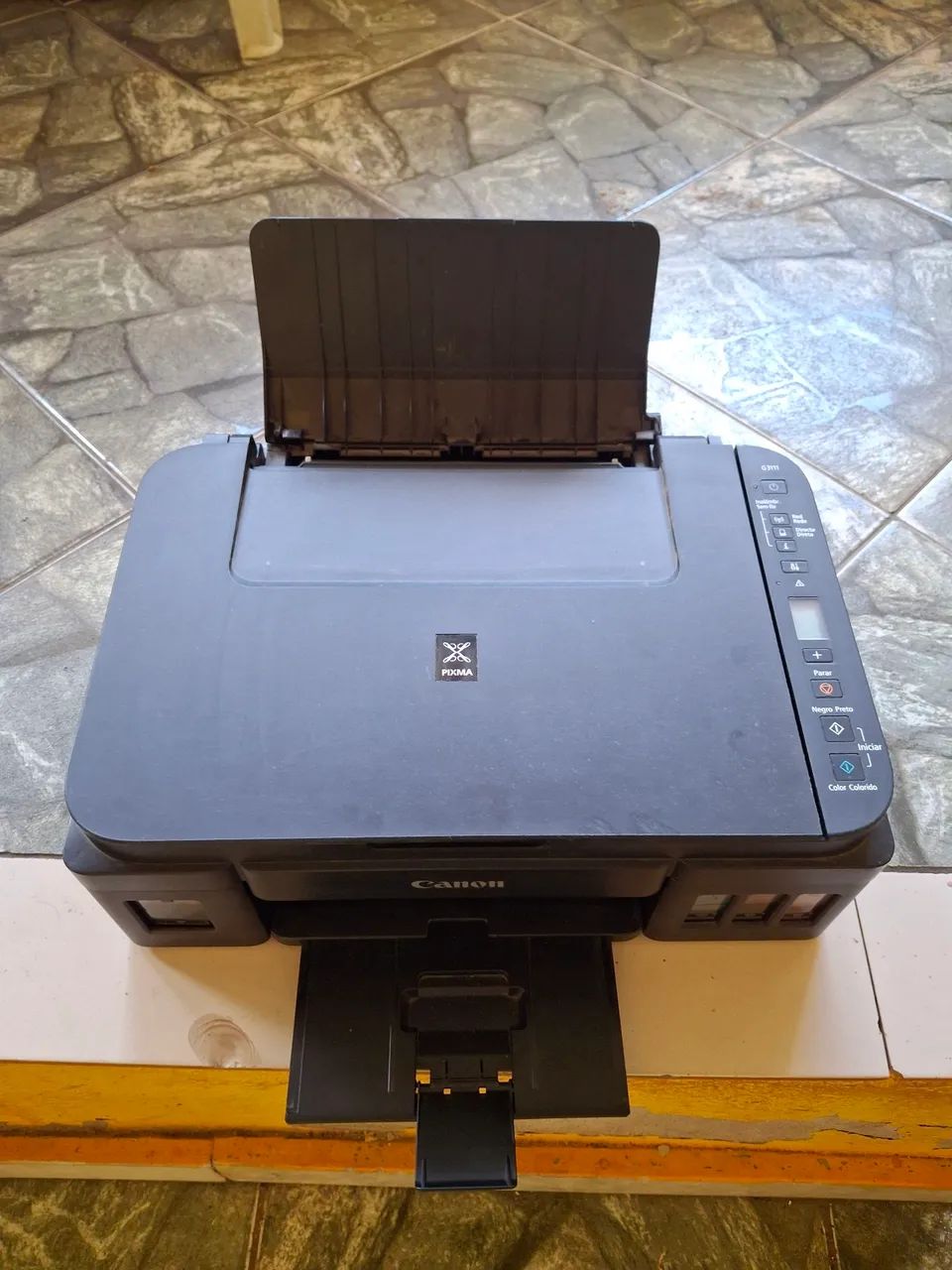 Impressora cannon (retirada de peças), funciona mas nn sai impressâo. - Foto 2