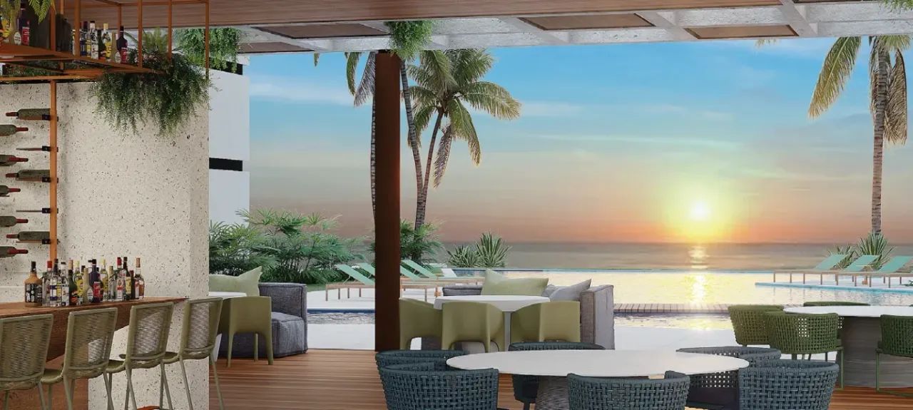 STUDIO MOBILIADO FRENTE PISCINA  NATURÊ ECO RESIDENCE - Foto 4