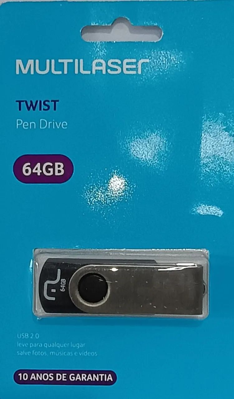 Pen Drive  64Gb - Multilaser  Usb 2.0 !! Original  