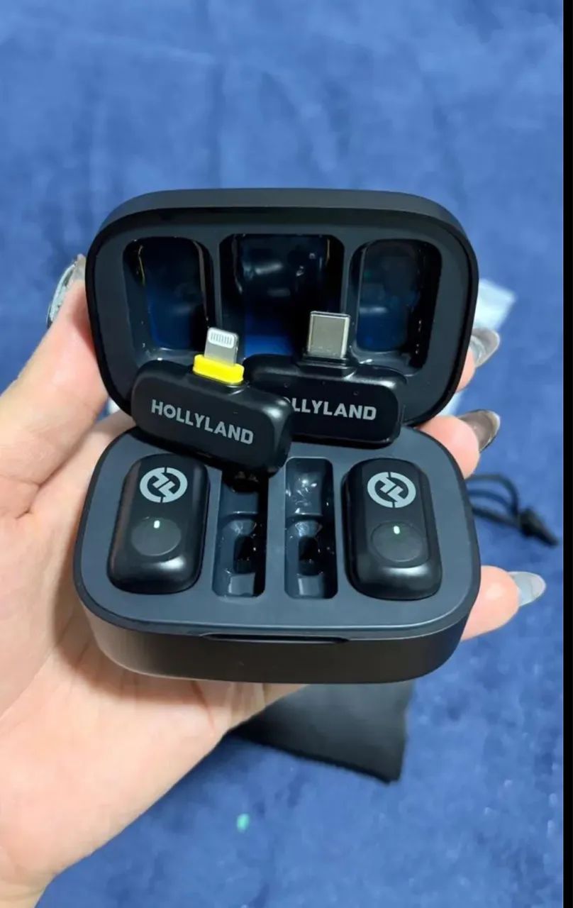 Microfone Hollyland Lark 1 profissional combo