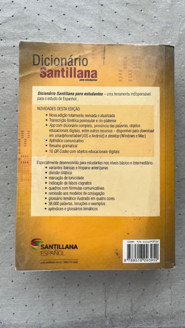 Dicionário de Espanhol Santillana - Foto 2