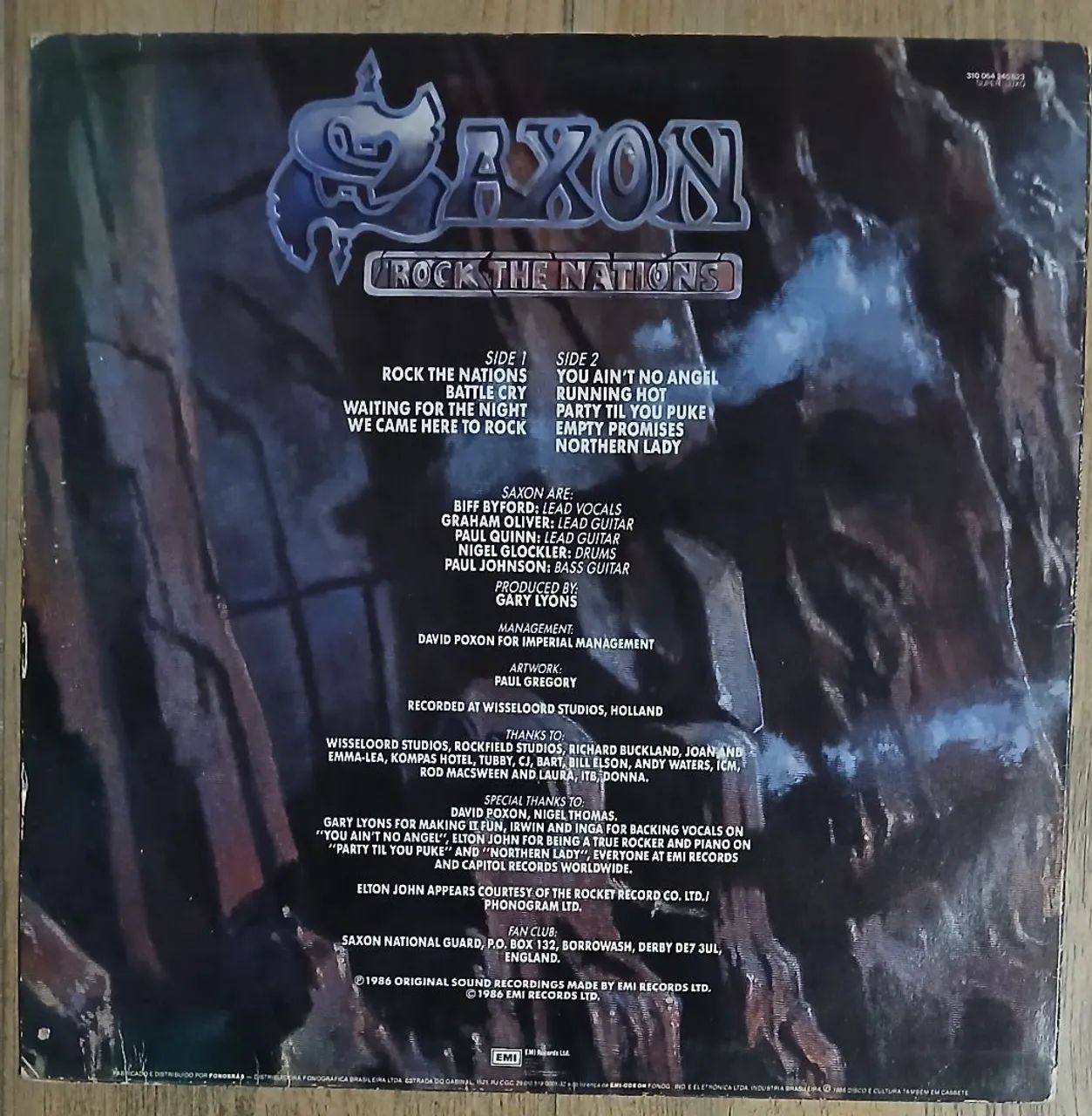 Disco de Vinil Saxon - Rock The Nations - Foto 2