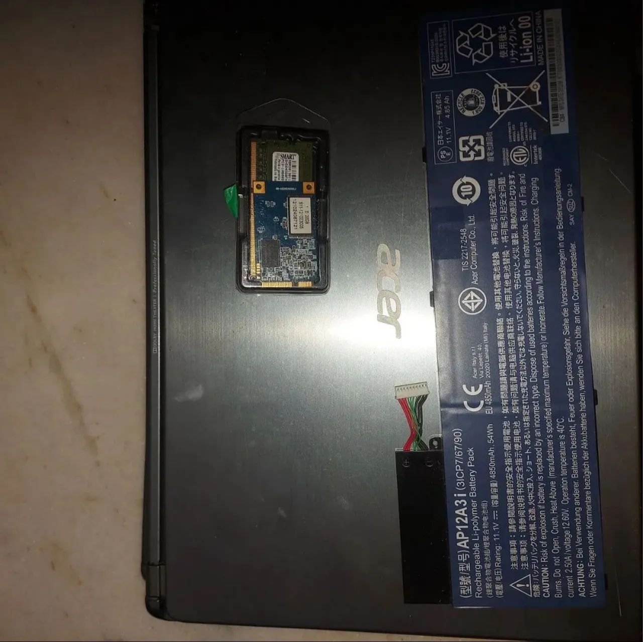 Dois Notebooks Acer retirada de peças  - Foto 4