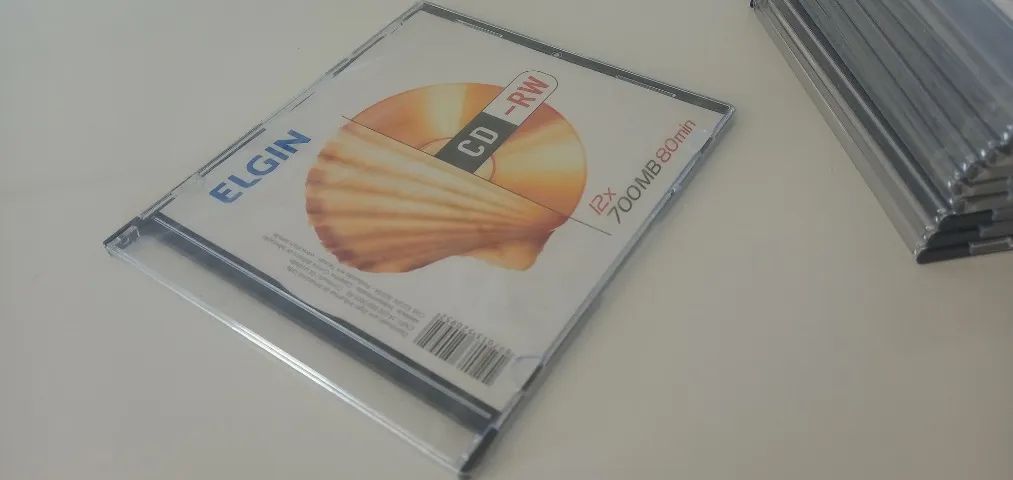 CD Regravável Elgin 12x Speed - 700MB com Estojo Acrílico - Foto 3